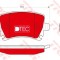 Set placute frana,frana disc AUDI A4 (8EC, B7) (2004 - 2008) TRW GDB1622DTE