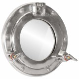 vidaXL Oglindă hublou de perete, &Oslash;23 cm,&nbsp;aluminiu și sticlă