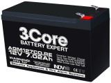 Acumulator AGM VRLA 12V 7,02A pentru sisteme de securitate F1 3Core (5) SafetyGuard Surveillance