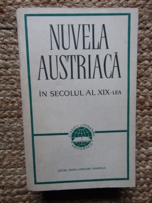 Nuvela austriaca in secolul al XIX-lea foto