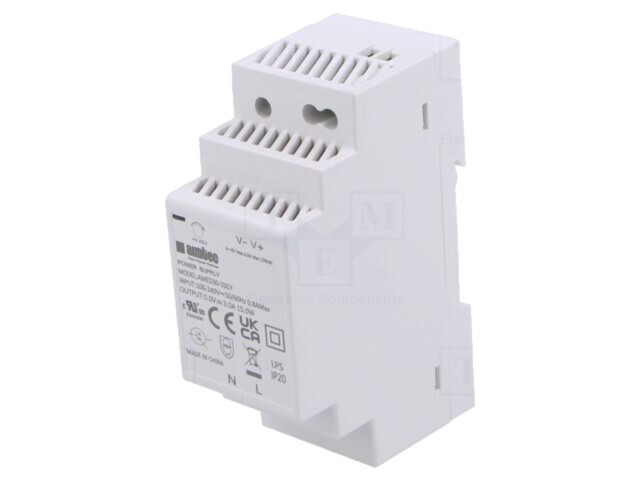 Alimentator pulsatoriu AIMTEC 15W 5VDC 3A pentru şină DIN 90-264VAC