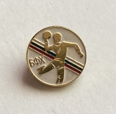 QW9 N8 78 - insigna - tematica sport - handbal - Federatia de handbal din Bulgaria