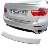 Ornament protectie portbagaj/bara spate mat pentru BMW X6 E71, E72 din 2008-2014, Recambo