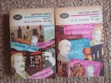 GEORGE PANU - Amintiri de la Junimea din Iasi, 2 vol (BPT 660, 661), Minerva 1971, 446+424 pag