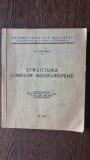 Th. Capidan - Structura Limbilor Indoeuropene