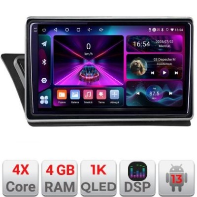 Navigatie Audi Q5 2008-2016 NON-MMI A-Q5 4+64 InCell Display 1K Android Waze USB Navigatie Internet Youtube Radio CarStore Technology foto