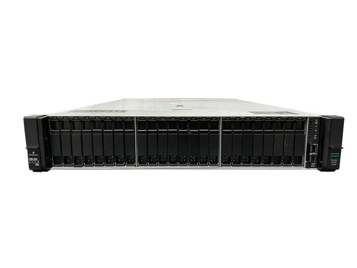 Server HP ProLiant DL380 G10, 24 Bay 2.5 inch, 2 Procesoare, Intel 24 Core Xeon Platinum 8160 2.1 GHz; 1024 GB DDR4 ECC; 4 x 7.6 TB SSD ENTERPRISE NOU