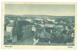 754 - REGHIN, Mures, Panorama, Romania - old postcard - used - 1942, Circulata, Printata