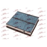 Filtru habitaclu anti-fum Mercedes M-Class (W163), Filtru carbon activ; cu efect antibacterian; absorbant de miros; antialergic; antifungic, SRLine