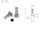 Set de 2 becuri led Xentech Light NK 4300k plug and play 36w - H7 / H18