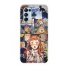 Husa compatibila cu Oppo A96, Viceversa, model Mimosa Vermillion Black Clover, Silicon, TPU, Transparent, Carcasa
