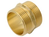 Niplu tată-tată hexagonal alamă CW617N GEBO 280-7BR - Termo&icirc;mbinare robustă