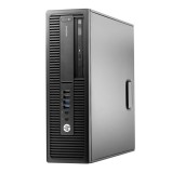 Unitate PC Second Hand, HP ELITEDESK 800 G2 SFF, Procesor I5 6500, Memorie RAM 8 GB, SSD 480 GB, Windows 10 Pro, DVD-ROM
