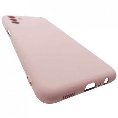 Husa tip capac spate silicon TPU Matte roz pudra pentru Samsung Galaxy A13 5G, A04s foto