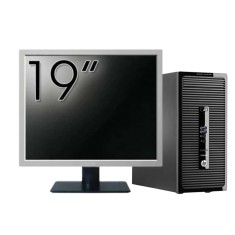 Pachet Calculator Second Hand HP ProDesk 490 G3 Tower, Intel Core i5-6400 2.70GHz, 8GB DDR3, 500GB HDD, DVD-ROM + Monitor 19&amp;quot; NewTechnology Media