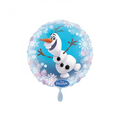 Balon Olaf - Frozen, reversibil, 45 cm foto