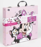 Set de Desen &icirc;n Geantă cu M&acirc;ner Metalic Minnie