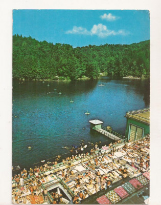 RF39 -Carte Postala- Sovata, lacul Ursul, circulata 1971 foto