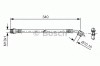 Conducta / cablu frana FORD S-MAX (WA6) (2006 - 2016) BOSCH 1 987 481 424