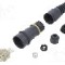 Conector fibra optica, {{Subtip conector}}, 2 pini, BULGIN - PXF6051B