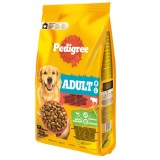 Hrana uscata caini, Pedigree, sac 12 kg, talie medie si mare, adult, carne de vita si legume