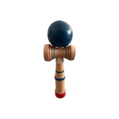 Jucărie japoneză din lemn cu bilă albastră