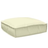 Cumpara ieftin Pernă pentru șezlong crem 50 x 50 x 12 cm, din țesătură Oxford.
