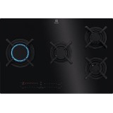 Plita incorporabila Electrolux KGV8473IK, Gaz, 4 arzatoare, negru