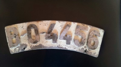 Numar auto vechi foto