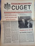 ziarul cuget septembrie 1992 - dan laurentiu