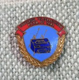 Insigna Concursul Telegrafistilor P.T.T.R pe Tara ( rara )