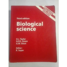 BIOLOGICAL SCIENCE - Taylor, Green , Stout