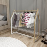 Garderobenst&auml;nder V&aelig;rl&oslash;se 78x75x35cm [en.casa] HausGarden Leisure