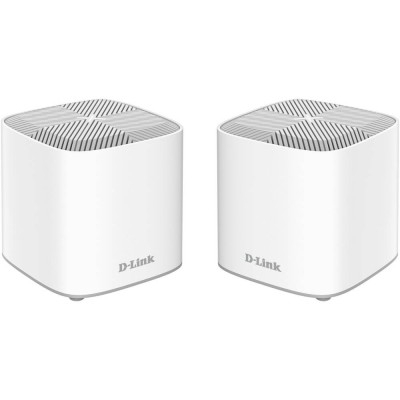 Sistem Wi-Fi Mesh D-Link COVR-X1862, AX1800, Dual-Band, 2-Pack, Alb foto