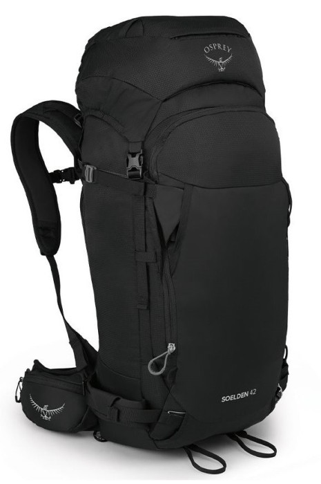 Rucsac freeride Soelden 42 litri Negru