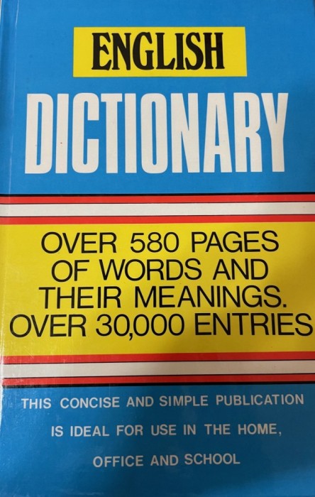 English dictionary