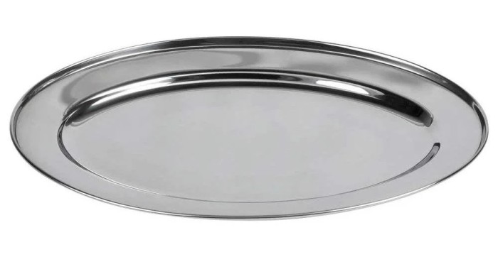 TAVA OVALA DIN INOX 55x38x2.5 CM, ART OF DINING