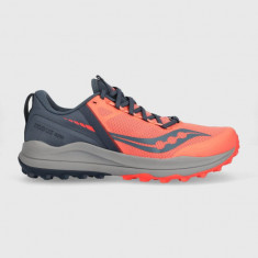 Saucony pantofi de alergat Xodus Ultra culoarea portocaliu