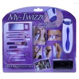 Epilator Wizzit Pro Set cu Trusa Manichiura Bonus, Indepartare Par Nedureros, Piele Fina, Bonus Trusa Machiaj, Accesorii Ingrijire Personala