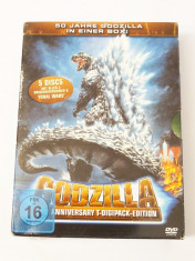 Filme DVD colectie Godzilla 50th Anniversary Edition Digipack 5 discuri foto