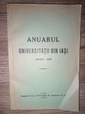 Anuarul Universitatii din Iasi 1924-1925