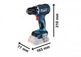 Bosch GSR 18V-90C Masina de gaurit si insurubat 18V, 64Nm + 2xacumulatori GBA 5Ah + incarcator GAL 18V-40 + L-Boxx - 4059952617251