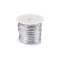 Snur rotund cu lurex Crisalida, diametru 2 mm, lungime 20 m, Argintiu