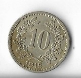 Moneda 10 heller 1915 - Austria, Europa, Cupru-Nichel