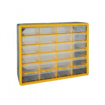 Organizator accesorii Strend Pro SBx3045-C, 24 sertare, 50x16x39cm