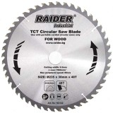 Raider 163142 - Panza fierastrau circular lemn 235x30x- mm 48 dinti