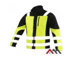 Bluza polar Classic-Vis, galben / negru, insertii reflectorizante, marimea XXL, Artmas ART417411