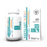 VETAPRO FERTILVET BOOST 60CAPS CUT IMPULS FERTILITATE CAINI MASCULI