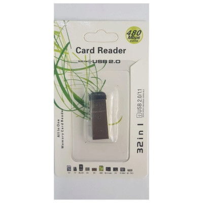 Card citire/scriere microSD tip USB metalic TED600205 EOL foto