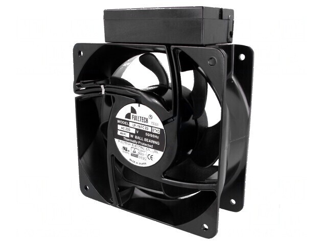 Ventilator axial 230VAC 160x160x62mm 377,4m3/h 52dBA